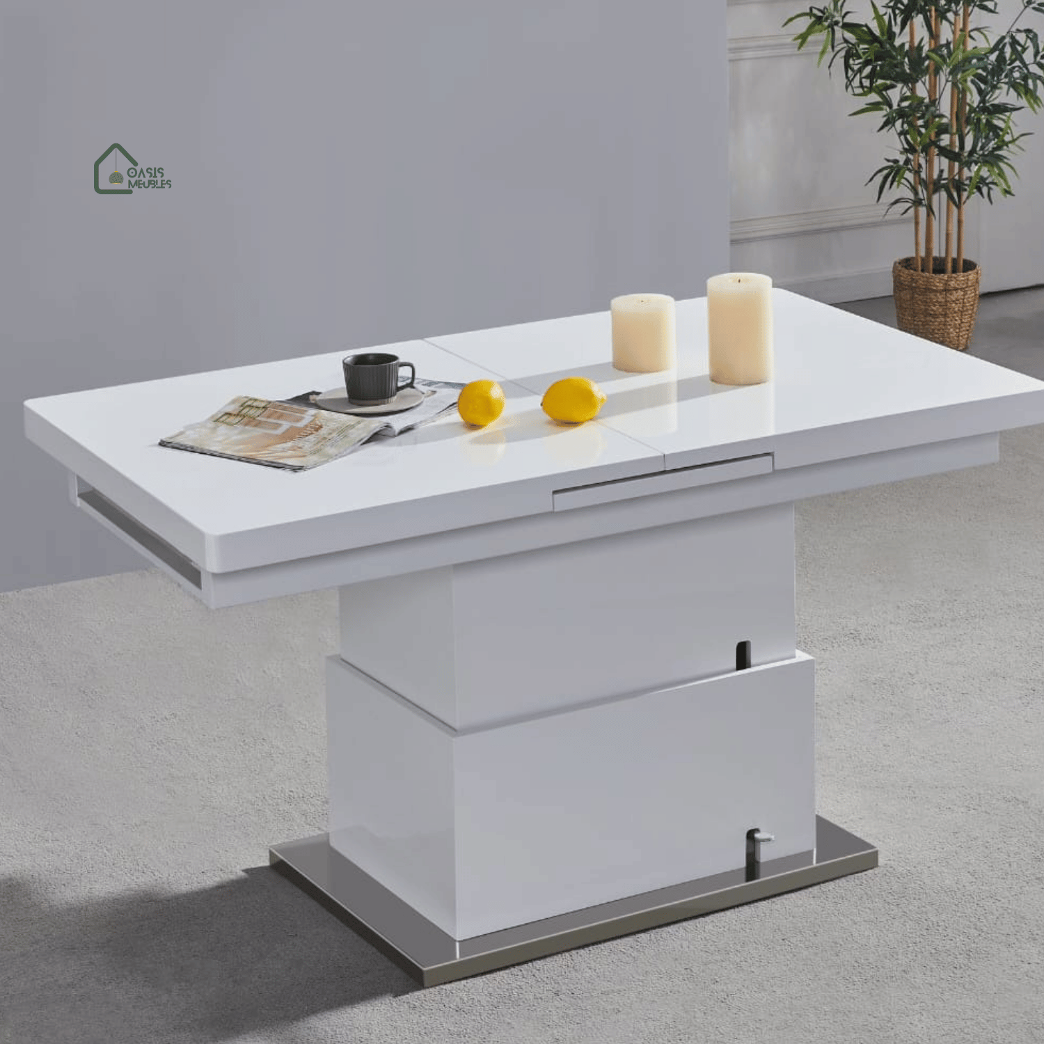 Table Extensible A Rallonge Relevable Automatique