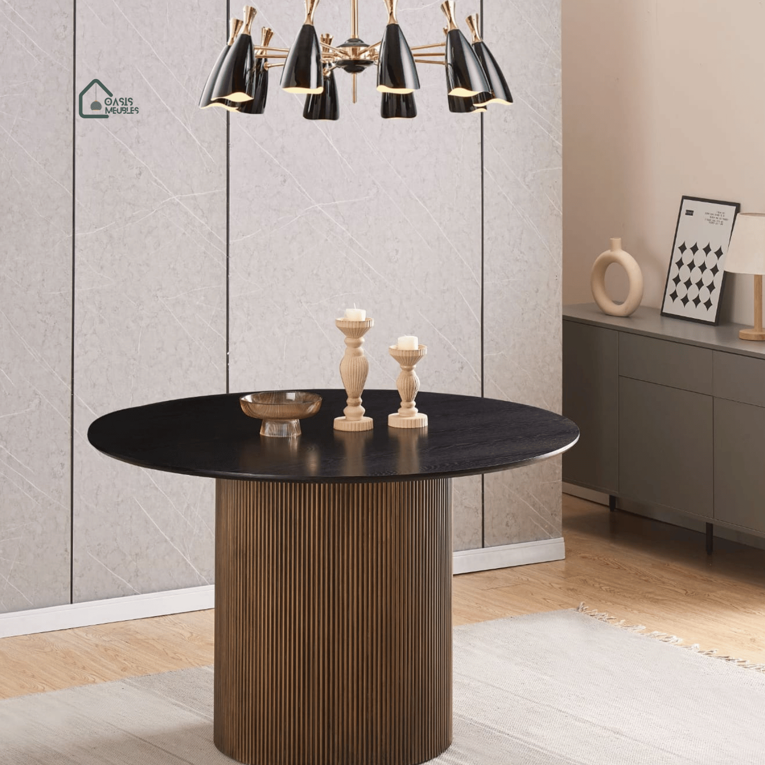 Table A Manger Baieta Noir