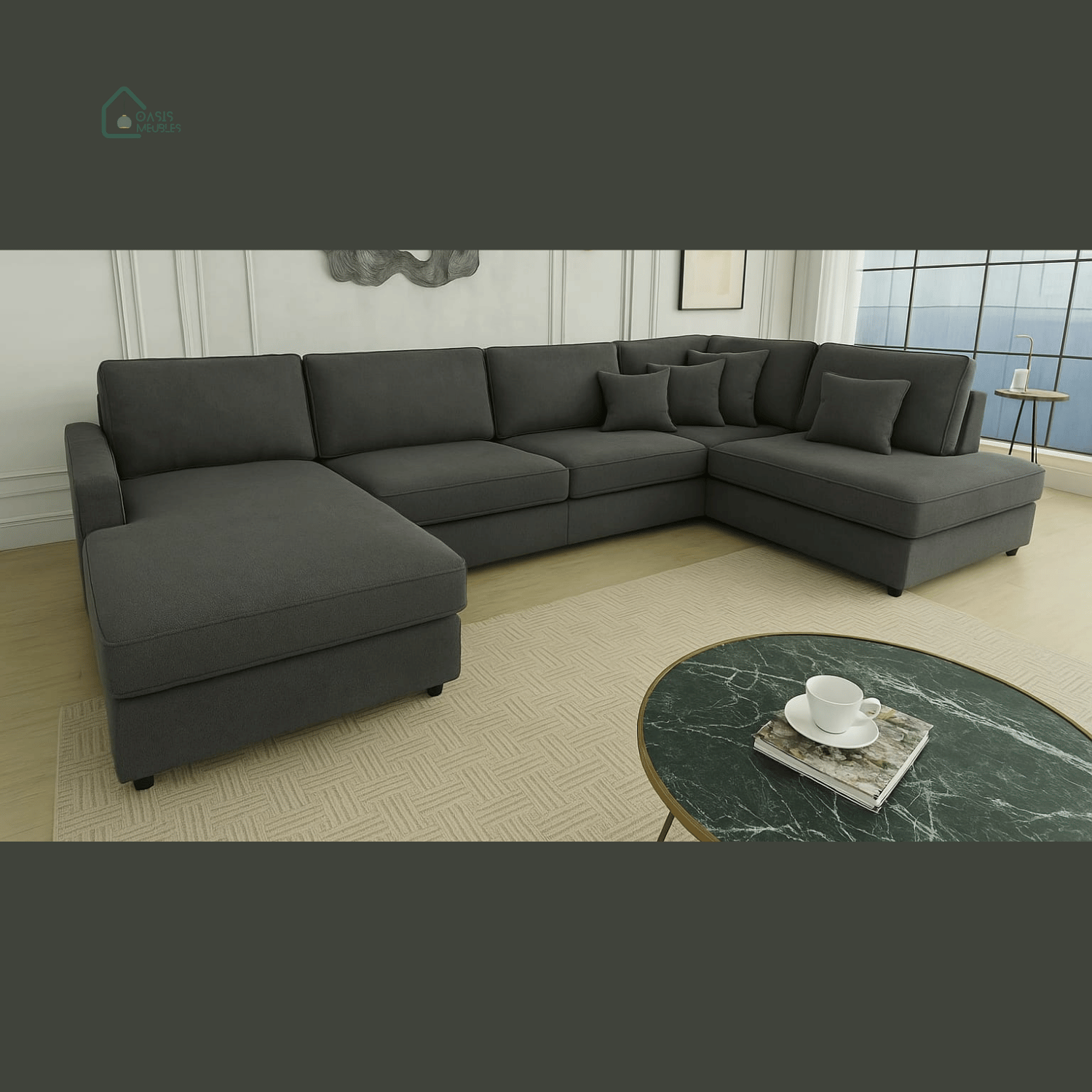 Canape Bristol En Panoramique en U